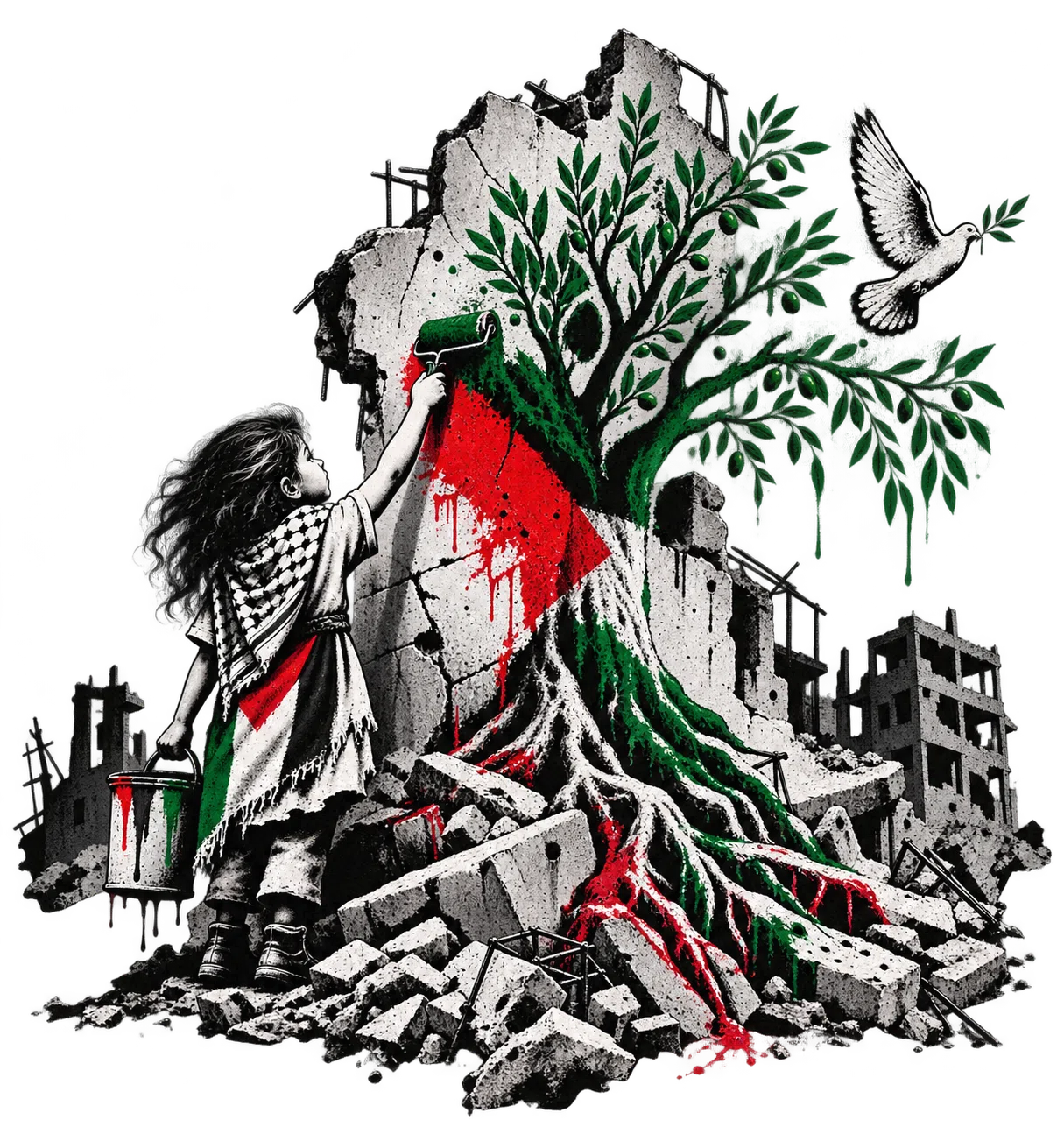 ROOTS OF HOPE original Ars Belli artwork